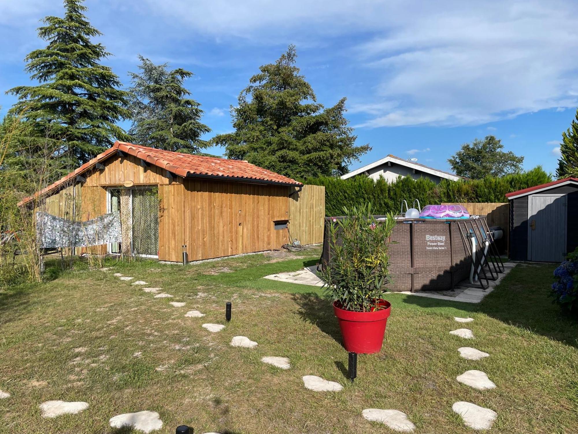 Aux Bonheurs Landais Otel Linxe Dış mekan fotoğraf